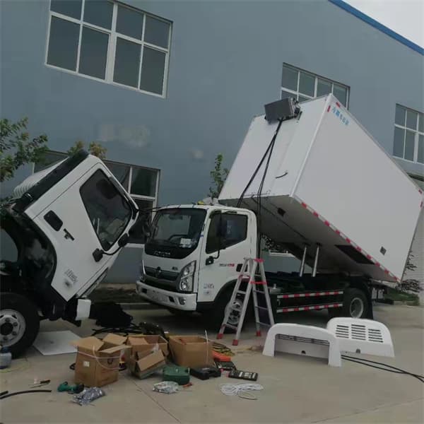 front mounted truck refrigeration units low maintenance